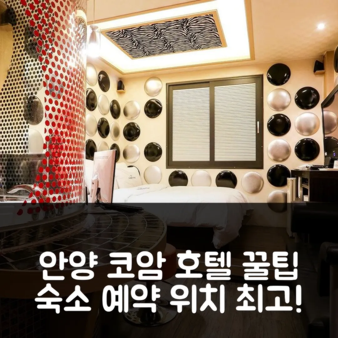 안양 코암 호텔 후기! 위치 좋은 안양 숙소 예약 꿀팁